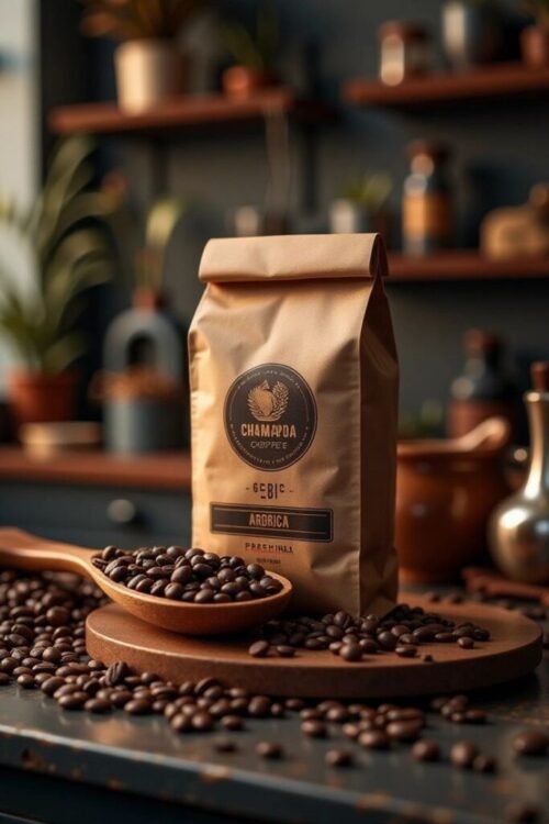 Cozy Abibio Arabica Coffee Beans_ Rich Aromas Earthy Tones